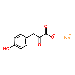 P-Hydroxyphenylpyruvic acid monosodium salt Structure
