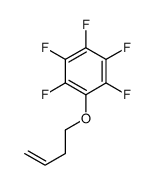 1-but-3-enoxy-2,3,4,5,6-pentafluorobenzene结构式