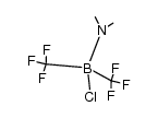 bis(trifluoromethyl)chloroborane*dimethylamine结构式