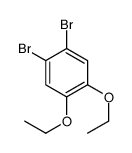 1,2-dibromo-4,5-diethoxybenzene Structure
