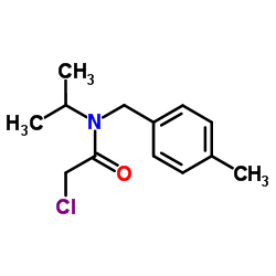 2-Chloro-N-isopropyl-N-(4-methylbenzyl)acetamide Structure