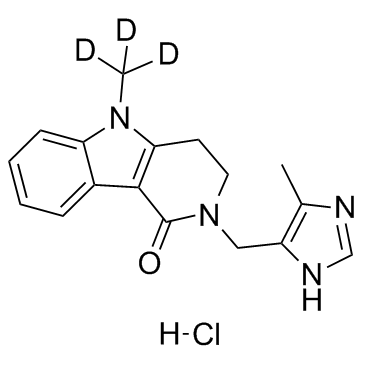 Alosetron (D3 Hydrochloride) Structure