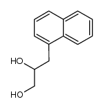 3-[1]naphthyl-propane-1,2-diol结构式