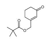 (3-oxocyclohexen-1-yl)methyl 2,2-dimethylpropanoate Structure