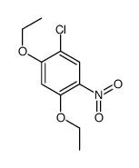 1-chloro-2,4-diethoxy-5-nitrobenzene结构式