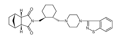 S,S-内型鲁拉西酮盐酸盐结构式