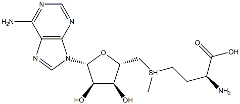 S-腺苷基-L-蛋氨酸杂质1结构式