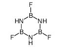 2,4,6-trifluoro-1,3,5,2,4,6-triazatriborinane Structure