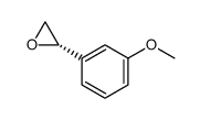 Oxirane, (3-methoxyphenyl)-, (2S)- (9CI)结构式