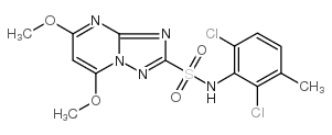 磺草唑胺结构式
