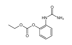 ethyl 2-ureidophenylcarbonate结构式