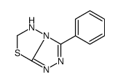 3-phenyl-5,6-dihydro-[1,2,4]triazolo[3,4-b][1,3,4]thiadiazole Structure
