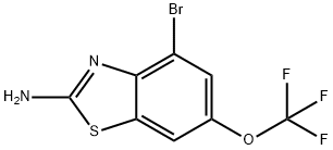 4-溴-6-(三氟甲氧基)-1,3-苯并噻唑-2-胺图片
