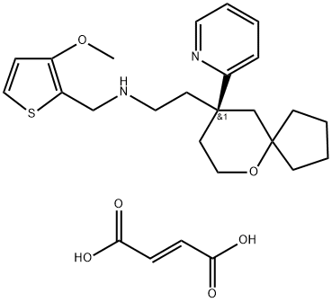 TRV-130富马酸盐结构式