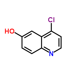4-氯-6-羟基喹啉结构式