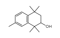 1,1,4,4,7-pentamethyl-2-hydroxy-1,2,3,4-tetrahydronaphthalene Structure