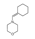 N-(cyclohexylidenemethyl) morpholine Structure