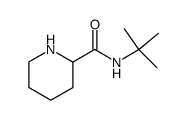N-tert-butylpiperidine-2-carboxamide结构式