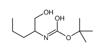 N-Boc-DL-2-氨基-1-戊醇结构式