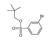 2,2-dimethylpropyl 3-bromobenzenesulfonate结构式
