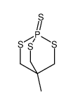 4-Methyl-2,6,7-trithia-1-phosphabicyclo[2.2.2]octane1-sulfide Structure