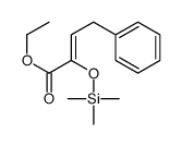 ethyl 4-phenyl-2-trimethylsilyloxybut-2-enoate Structure