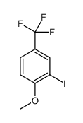 2-Iodo-1-methoxy-4-(trifluoromethyl)benzene Structure