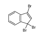 1,1,3-tribromo-1H-indene Structure