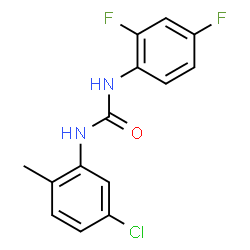1-(5-CHLORO-2-METHYLPHENYL)-3-(2,4-DIFLUOROPHENYL)UREA Structure