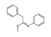 methyl N,2-diphenylethanimidate结构式