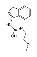 1-(3H-inden-1-yl)-3-(2-methoxyethyl)urea结构式