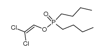 2,2-dichlorovinyl dibutylphosphinate Structure