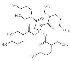 2-ethylhexanoate,niobium(5+) Structure