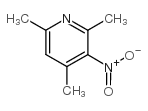 2,4,6-三甲基-3-硝基吡啶结构式