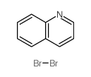 molecular bromine; quinoline Structure