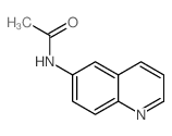 Acetamide,N-6-quinolinyl- Structure