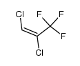 trans-1,2-dichloro-3,3,3-trifluoropropene结构式