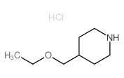 4-乙氧基甲基哌啶结构式