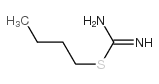 Carbamimidothioic acid,butyl ester structure