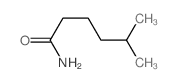 Hexanamide, 5-methyl- Structure