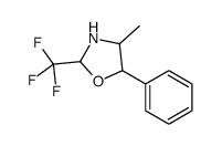 4-Methyl-5-phenyl-2-(trifluoromethyl)oxazolidine结构式