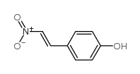 4-(2-硝基乙烯基)苯酚结构式
