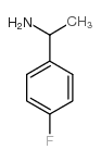(R)-(+)-1-(4-氟苯基)乙胺结构式