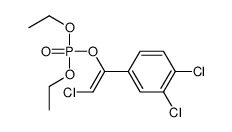 2-Chloro-1-(3,4-dichlorophenyl)ethenyl diethyl phosphate结构式