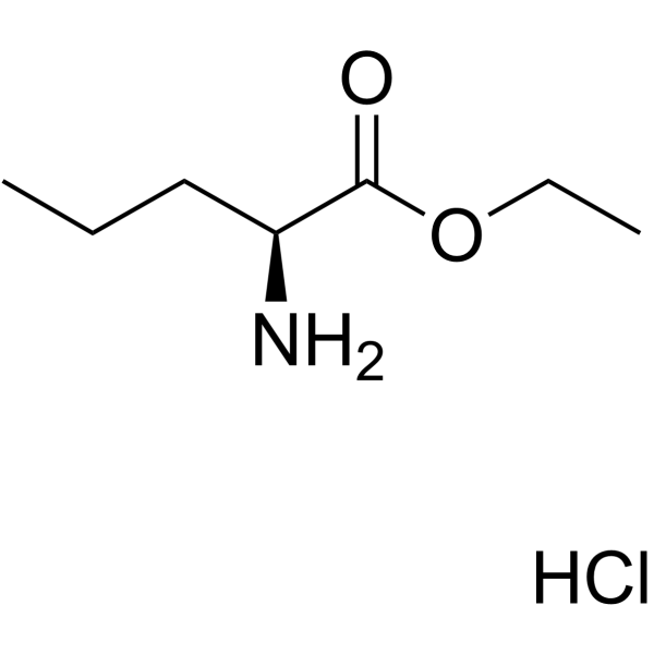 H-Nva-OEt.HCl Structure