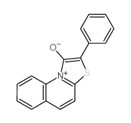 2-phenyl-[1,3]thiazolo[3,2-a]quinolin-10-ium-1-olate结构式