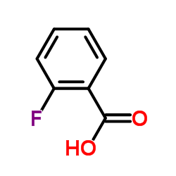 2-Fluorobenzoic acid Structure