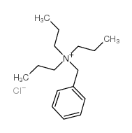 Benzyltripropylammonium chloride structure