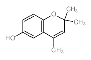 2,2,4-trimethylchromen-6-ol Structure