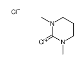 2-chloro-1,3-dimethyl-5,6-dihydro-4H-pyrimidin-1-ium,chloride Structure